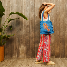 Load image into Gallery viewer, Sage X Clare - Amelita Crochet Tote Bag