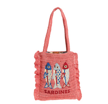 Load image into Gallery viewer, Sage X Clare - Sandria Crochet Tote Bag