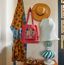 Load image into Gallery viewer, Sage X Clare - Sandria Crochet Tote Bag