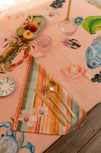 Load image into Gallery viewer, Wandering Folk - Annie Everingham Napkin Seaside Stripe - Set of Four