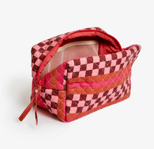 Load image into Gallery viewer, Bonnie & Neil - Marco Tile Pink Medium Toiletry Bag