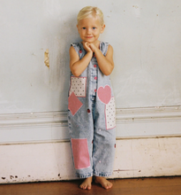 Load image into Gallery viewer, Juni - Charlie Overalls - Love Bug