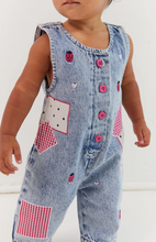 Load image into Gallery viewer, Juni - Charlie Overalls - Love Bug