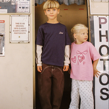 Load image into Gallery viewer, Juni - Rhodes Layered Tee - Navy