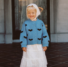 Load image into Gallery viewer, Juni- JNR Sweetheart Cardigan - Hearts