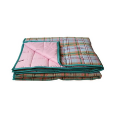 Load image into Gallery viewer, Mosey Me - Confetti Plaid Throw Quilted Throw