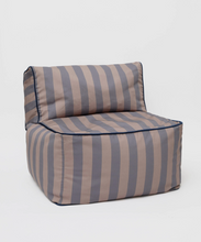 Load image into Gallery viewer, Philè - Striped Toddler Lounger – Eggplant