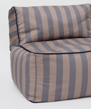 Load image into Gallery viewer, Philè - Striped Toddler Lounger – Eggplant