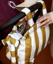 Load image into Gallery viewer, Philè - Pram Caddy Gold Stripe