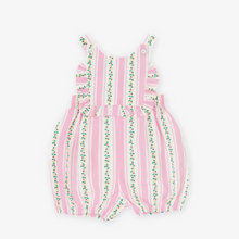 Load image into Gallery viewer, Goldie & Ace - Antique Stripe Strawberry Bubble Romper