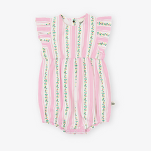 Load image into Gallery viewer, Goldie & Ace- Antique Stripe Strawberry Lani Romper