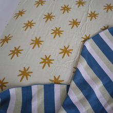 Load image into Gallery viewer, Stardust Bassinet Sheet - 70% bamboo + 30% cotton