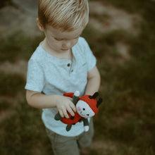 Load image into Gallery viewer, Red Lady Bird Rattle – Garden-Themed Toy
