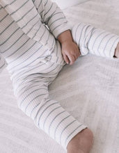 Load image into Gallery viewer, Rai & Co Striped Jumpsuit: Blue