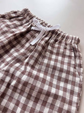 Load image into Gallery viewer, Freckles the Label - Pop's Bermuda Shorts | Brown Tartan