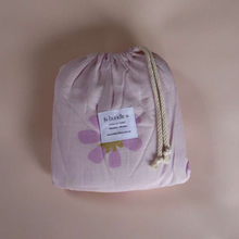 Load image into Gallery viewer, Posy Fitted Cot Sheet - 70% Bamboo + 30% Cotton