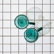 Load image into Gallery viewer, DOUBLE TROUBLE CUP SET IN TEAL