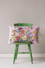 Load image into Gallery viewer, Lazy Bones - Rainbow Floral Pink Pillowcase Set