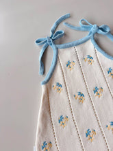Load image into Gallery viewer, Freckles the Label - Bloom Pointelle Tie Dress | Pansy