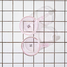 Load image into Gallery viewer, DOUBLE TROUBLE CUP SET IN PINK
