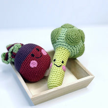 Load image into Gallery viewer, Pretend Play Food Rattle - Broccoli