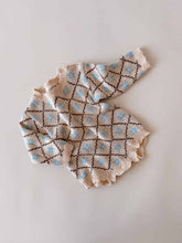 Load image into Gallery viewer, Freckles the Label - Cotton Knit Romper | Bluebell