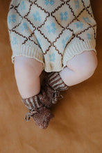 Load image into Gallery viewer, Freckles the Label - Cotton Knit Romper | Bluebell