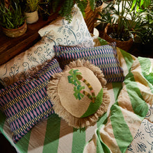 Load image into Gallery viewer, Sage X Clare - Bolsa Chica Punch Needle Cushion