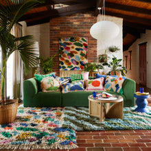 Load image into Gallery viewer, Sage X Clare - Bolsa Chica Punch Needle Cushion