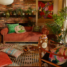 Load image into Gallery viewer, Sage X Clare - Bolsa Chica Punch Needle Cushion