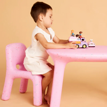 Load image into Gallery viewer, Cowrie and Conch - Orchid Confetti Chair