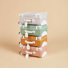 Load image into Gallery viewer, Olli Ella See-Ya Suitcase - Blush
