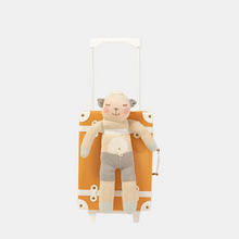 Load image into Gallery viewer, Olli Ella See-Ya Suitcase - Apricot