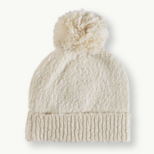 Load image into Gallery viewer, Grown Slub Pom Pom Beanie - Milk