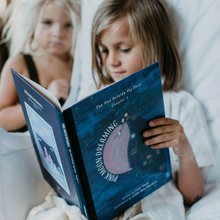 Load image into Gallery viewer, Pink Moon Dreaming - The Owl Outside My Door by Vicki Wood