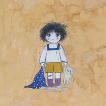 Load image into Gallery viewer, Pink Moon Dreaming - The Owl Outside My Door by Vicki Wood