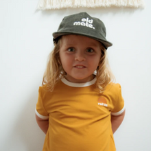Load image into Gallery viewer, Banabae - Old Mate Cord Kids Cap - Dark Khaki