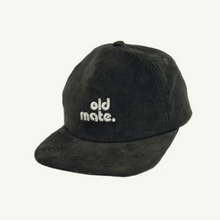 Load image into Gallery viewer, Banabae - Old Mate Cord Kids Cap - Dark Khaki