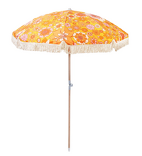Load image into Gallery viewer, Kollab - Umbrella Large Retro Floral Mustard