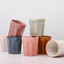 Load image into Gallery viewer, Indigo Love Ritual Latte Cup - Clay Pink