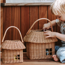 Load image into Gallery viewer, Rattan hutch big basket