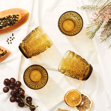 Load image into Gallery viewer, Wandering Folk - Amber Tumbler set 4