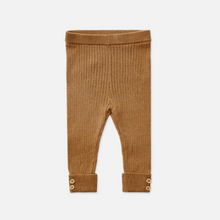 Load image into Gallery viewer, Miann & Co - Texture Rib Legging Caramel