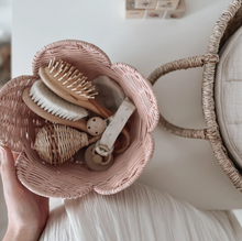 Load image into Gallery viewer, Olli Ella - Rattan Lily Basket Set Blush