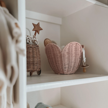 Load image into Gallery viewer, Olli Ella - Rattan Lily Basket Set Blush