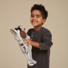 Load image into Gallery viewer, Olli Ella - Cozy Dinkum Zebra Mini