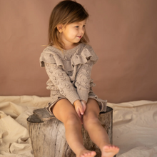 Load image into Gallery viewer, Bella + Lace - Lilac Knitted Top/Gumnut