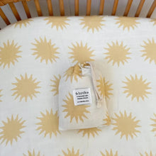 Load image into Gallery viewer, The Bundle Co - Sunshine Fitted Bassinet Sheet

