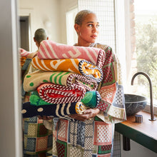 Load image into Gallery viewer, Sage X Clare - Ravenna Nudie Rudie Bath Sheet Marigold