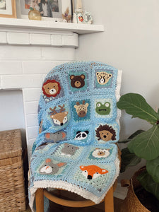 Nana Knit - Animal Kingdom Blanket